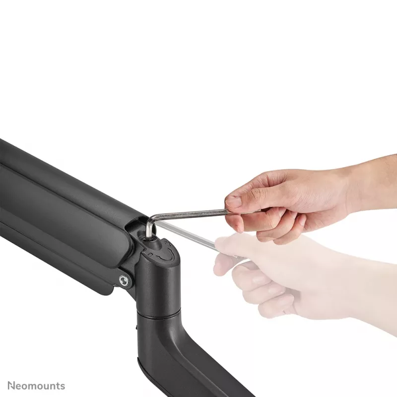 Neomounts DS70PLUS-450BL1 näyttöteline 17-49 inch - kaasujousi - pöytäpuristin - 180°-pysäytin