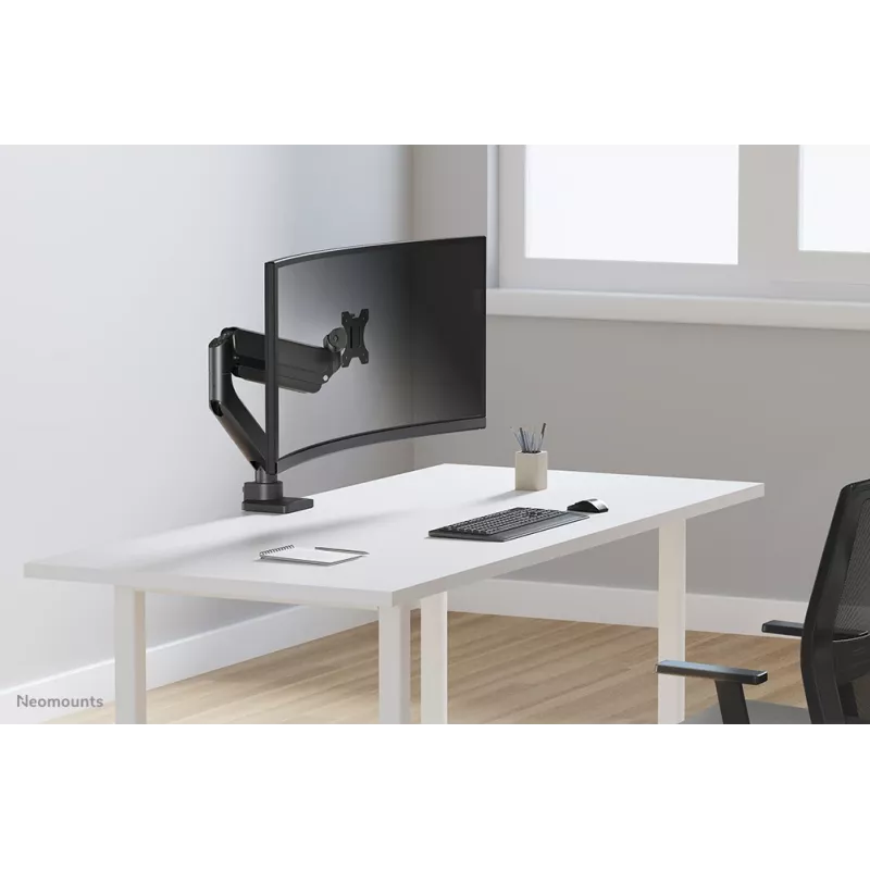 Neomounts DS70PLUS-450BL1 näyttöteline 17-49 inch - kaasujousi - pöytäpuristin - 180°-pysäytin