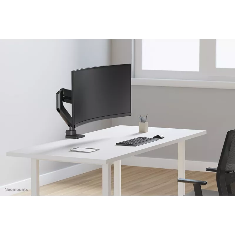 Neomounts DS70PLUS-450BL1 näyttöteline 17-49 inch - kaasujousi - pöytäpuristin - 180°-pysäytin