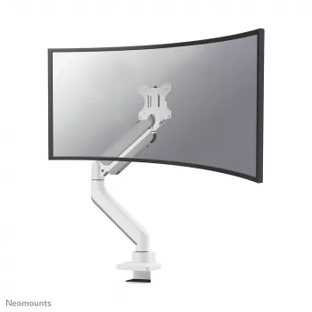 Neomounts DS70PLUS-450WH1 näyttöteline 17-49 inch - kaasujousi - pöytäpuristin - 180°-pysäytin