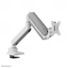 Neomounts DS70PLUS-450WH1 näyttöteline 17-49 inch - kaasujousi - pöytäpuristin - 180°-pysäytin