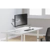 Neomounts DS70PLUS-450WH1 näyttöteline 17-49 inch - kaasujousi - pöytäpuristin - 180°-pysäytin