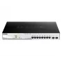 D-Link DGS-1210-10MP hallittava L2 Gigabit Ethernet (10/100/1000) Power over Ethernet (PoE) musta, harmaa