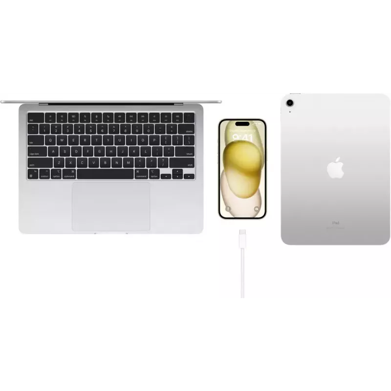 Älypuhelin Apple iPhone 15 128GB musta Dual SIM A16 48MP