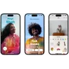 Älypuhelin Apple iPhone 15 128GB musta Dual SIM A16 48MP
