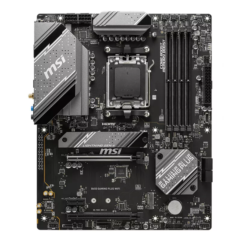 MSI B650 GAMING PLUS WIFI -emolevy AMD B650 Socket AM5 ATX