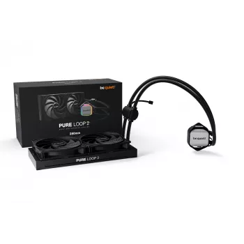be quiet Pure Loop 2 | 280 mm prosessorin AIO-nestekylmä 14 cm musta 1 kpl