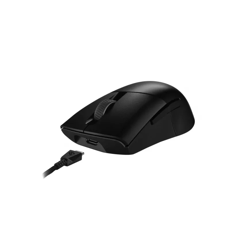 ASUS ROG Keris Wireless AimPoint -pelihiiri oikeakätisille RF Wireless + Bluetooth + USB Type-C optinen 36000 DPI