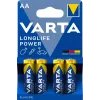 VARTA paristo Longlife Power Mignon AA LR06 1x4
