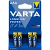 VARTA paristo Longlife Power Micro AAA LR03 1x4