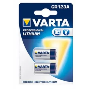VARTA paristo kertakäyttö litium CR123A 2 kpl:n pakkaus