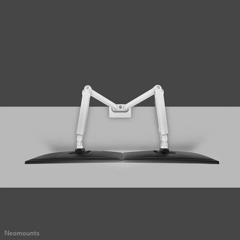Neomounts DS70S-950WH2 -monitorivarsi 17-35 inch - kaasujousi - Topfix - 180° rajoitin