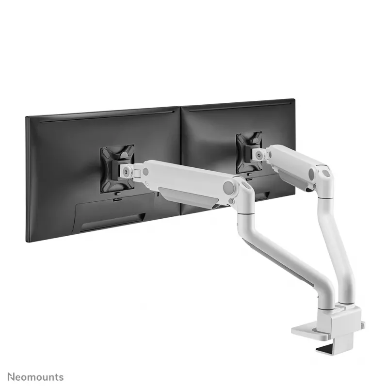 Neomounts DS70S-950WH2 -monitorivarsi 17-35 inch - kaasujousi - Topfix - 180° rajoitin