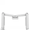 Neomounts DS70S-950WH2 -monitorivarsi 17-35 inch - kaasujousi - Topfix - 180° rajoitin