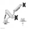 Neomounts DS70S-950WH2 -monitorivarsi 17-35 inch - kaasujousi - Topfix - 180° rajoitin