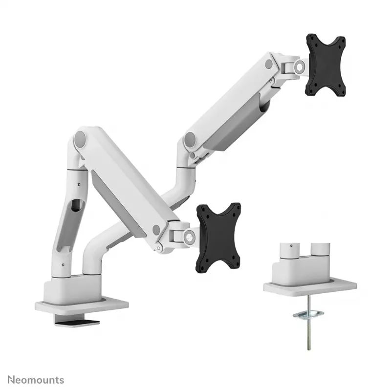 Neomounts DS70S-950WH2 -monitorivarsi 17-35 inch - kaasujousi - Topfix - 180° rajoitin