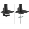 Neomounts DS75S-950BL2 -monitorivarsi 17-32 inch - kaasujousi - Topfix - 180° rajoitin