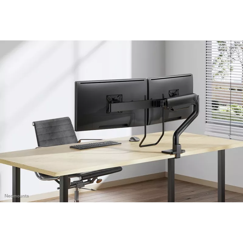 Neomounts DS75S-950BL2 -monitorivarsi 17-32 inch - kaasujousi - Topfix - 180° rajoitin