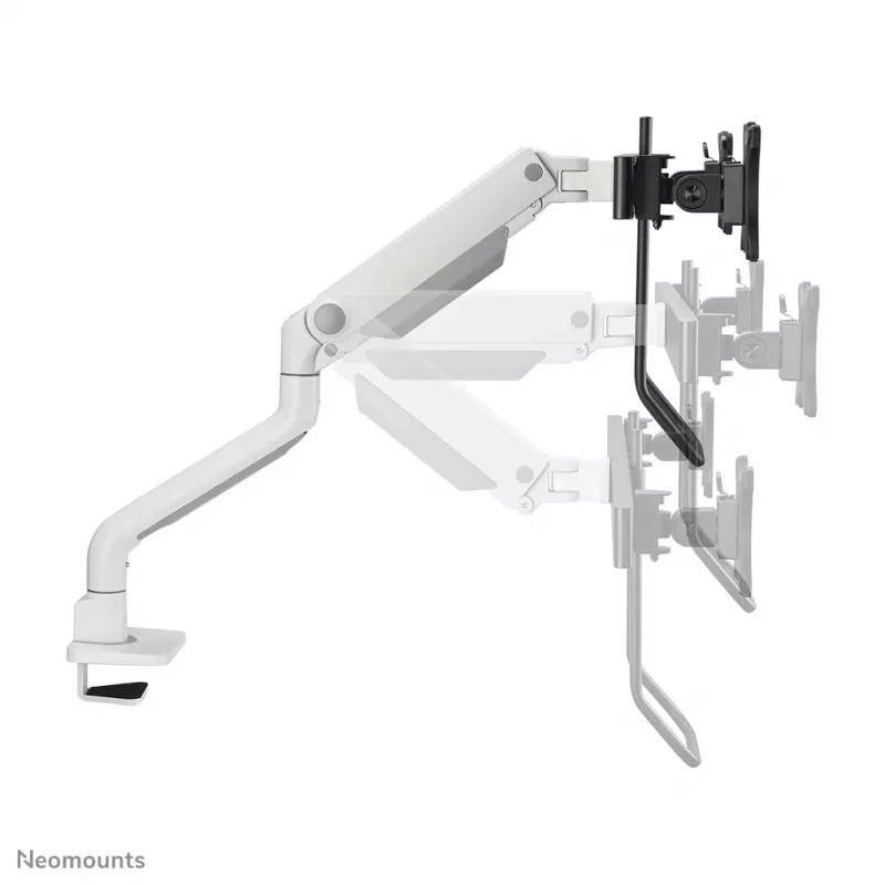 Neomounts DS75S-950WH2 -monitorivarsi 17-32 inch - kaasujousi - Topfix - 180° rajoitin