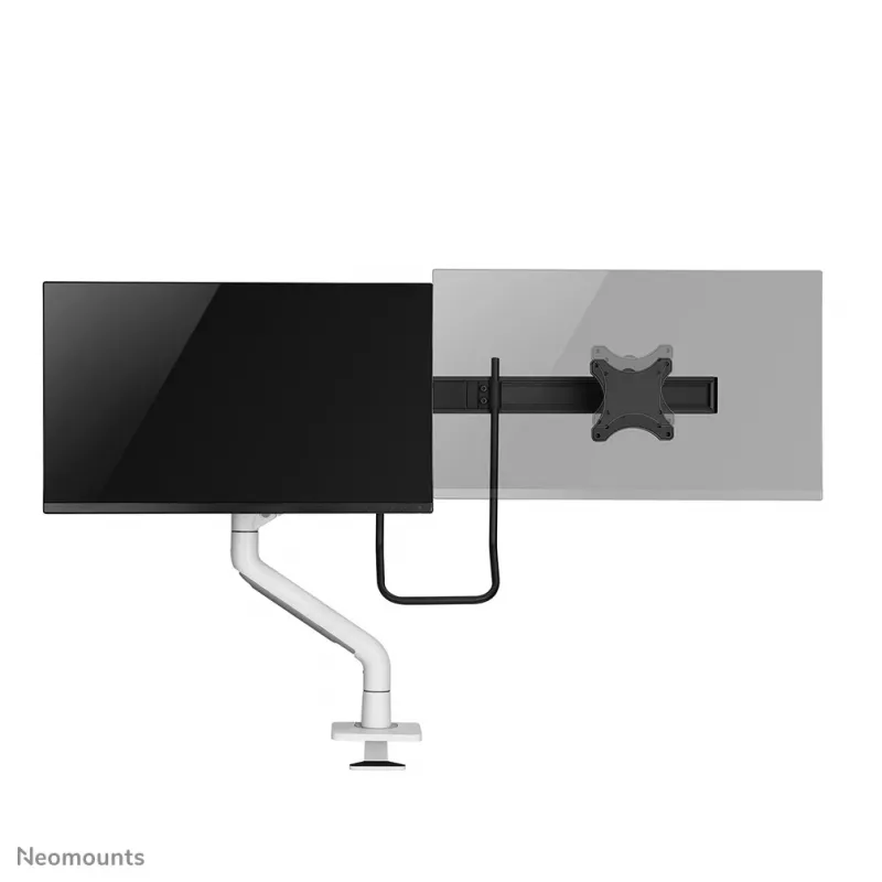 Neomounts DS75S-950WH2 -monitorivarsi 17-32 inch - kaasujousi - Topfix - 180° rajoitin