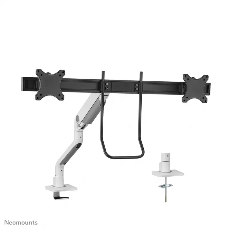 Neomounts DS75S-950WH2 -monitorivarsi 17-32 inch - kaasujousi - Topfix - 180° rajoitin