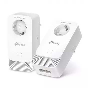 TP-Link PG2400P KIT PowerLine-verkkosovitin 1428 Mbit/s Ethernet LAN valkoinen 2 kpl