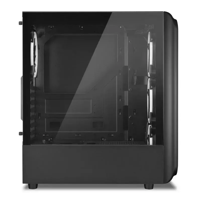 PC-kotelo Sharkoon TK5M RGB ATX Desktop musta
