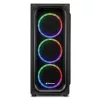 PC-kotelo Sharkoon TK5M RGB ATX Desktop musta