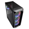 PC-kotelo Sharkoon TK5M RGB ATX Desktop musta
