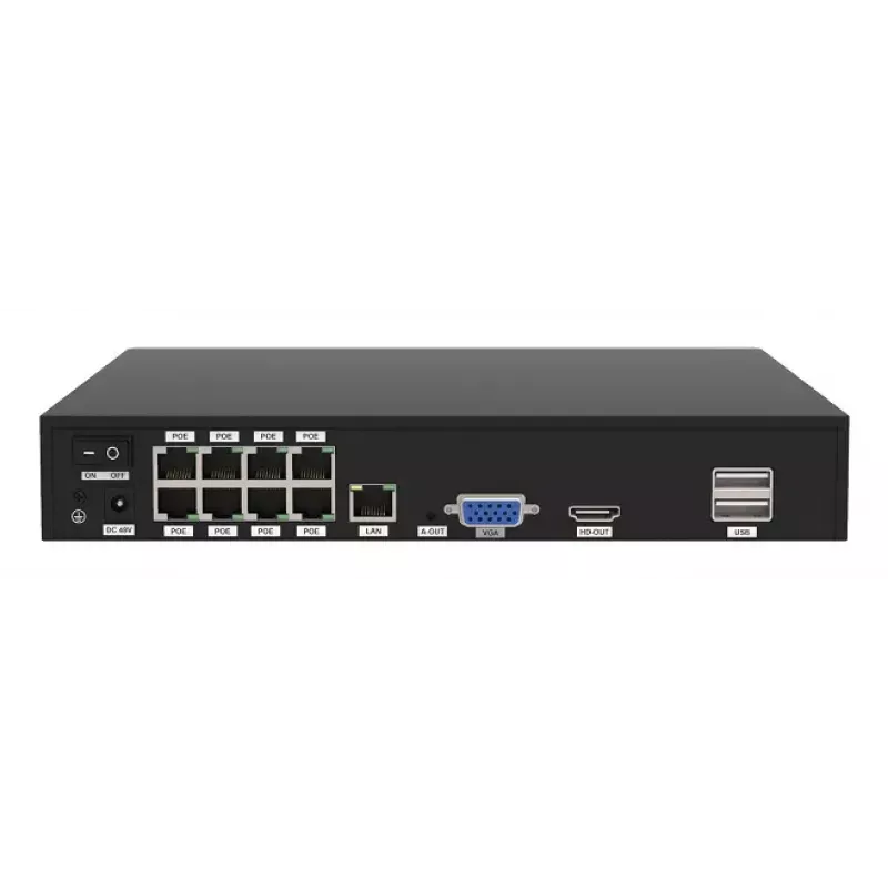 Foscam FN9108E-B4-2T videovalvontasarja johdollinen 8 kanavaa HDD 2 TB