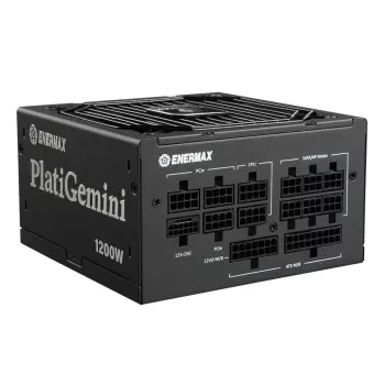 ENERMAX virtalähde Platigemini 1200 wattia 80 Plus Platinum täysmodulaarinen ATX 3.1 & ATX12vo