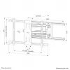 Neomounts WL40S-850BL18 TV-seinäteline 43-86