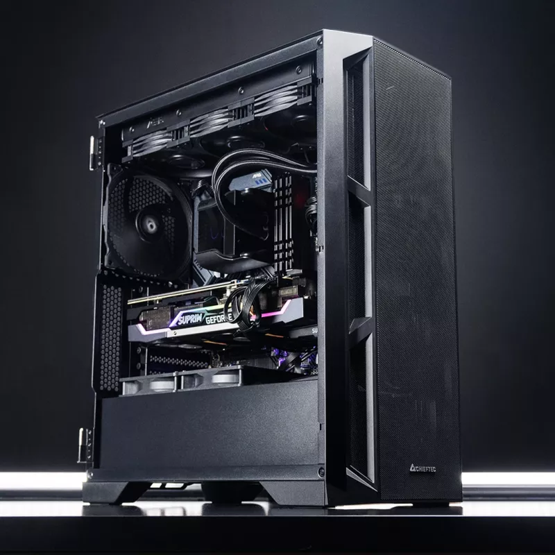 Chieftec APEX AIR GA-01B-M-OP ATX Midi Tower musta