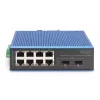 Hallitsematon kytkin DIGITUS DN-651147 8+2-porttinen Fast Ethernet PoE 1 Gbit/s