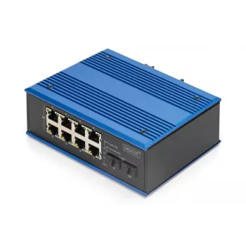 Hallitsematon kytkin DIGITUS DN-651150 8 Gigabit Ethernet -porttia 2 SFP-moduulia