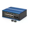 Hallitsematon kytkin DIGITUS DN-651150 8 Gigabit Ethernet -porttia 2 SFP-moduulia