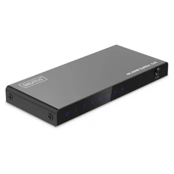 DIGITUS 1x4 HDMI-jakaja. 4K/60Hz HDCP 2.3. EDID Control