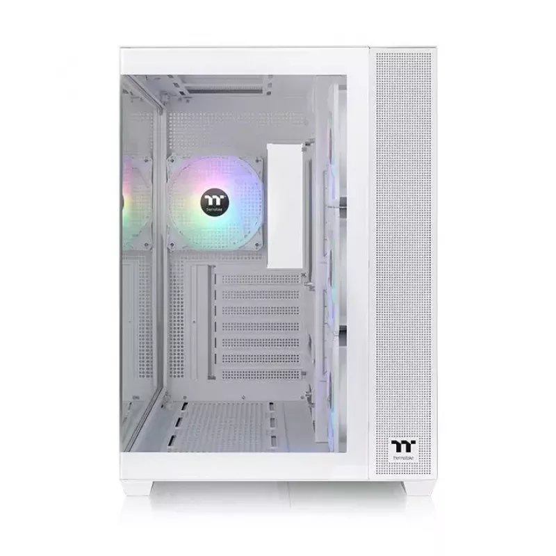 PC-kotelo Thermaltake View 380 TG ARGB Snow Midi-Tower valkoinen