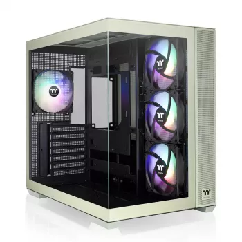 PC-kotelo Thermaltake View 380 TG ARGB Midi Tower vihreä