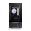 PC-kotelo Thermaltake View 170 TG ARGB Micro Tower musta