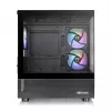 PC-kotelo Thermaltake View 170 TG ARGB Micro Tower musta