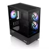 PC-kotelo Thermaltake View 170 TG ARGB Micro Tower musta