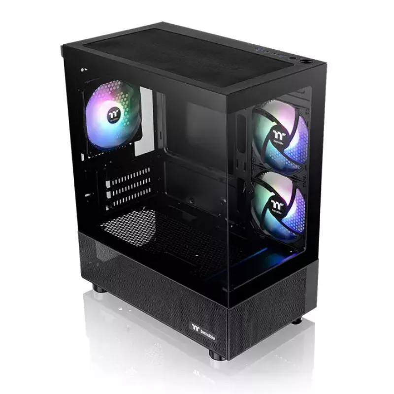 PC-kotelo Thermaltake View 170 TG ARGB Micro Tower musta