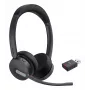 Yealink WH64 Hybrid Dual UC kuulokemikrofoni langaton panta toimisto/callcenter Micro-USB Bluetooth musta