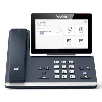 Yealink MP58-WH E2 Teams, IP-puhelin, harmaa, johdollinen luuri, LCD, 17,8 cm (7