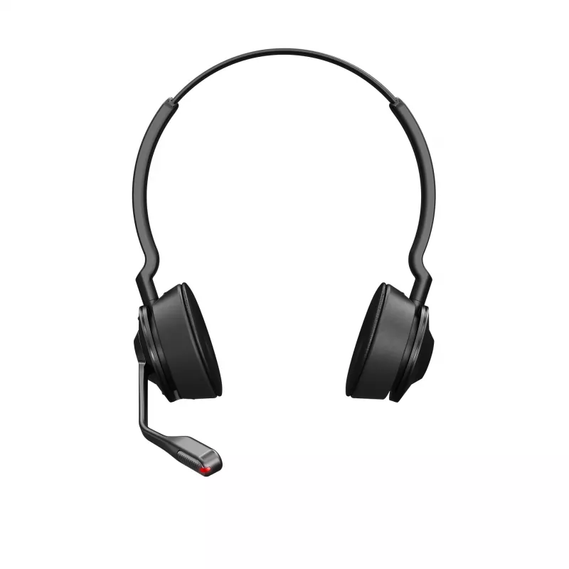 Jabra Engage 55 Stereo langaton DECT-kuulokemikrofoni, korvien päälle asetettava, USB-A, optimoitu Microsoft Teamsille, musta/titaani