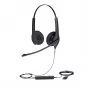 Jabra BIZ 1500 Duo USB-kuulokemikrofoni, langallinen, melunvaimennus, laajakaista jopa 6800 Hz, toimisto/puhelinkeskus, 73 g, musta