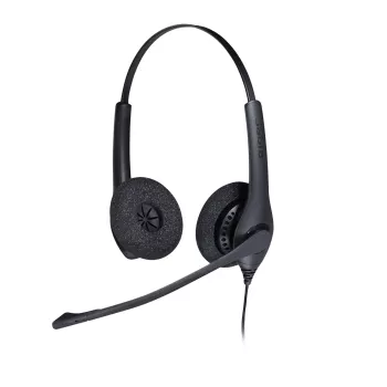 Jabra BIZ 1500 duo USB, johdollinen, 20 - 6800 Hz, toimisto/callcenter, 116 g, kuuloke, musta