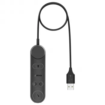 Jabra Engage 50 II Link - USB-A UC, ohjaussovitin, musta