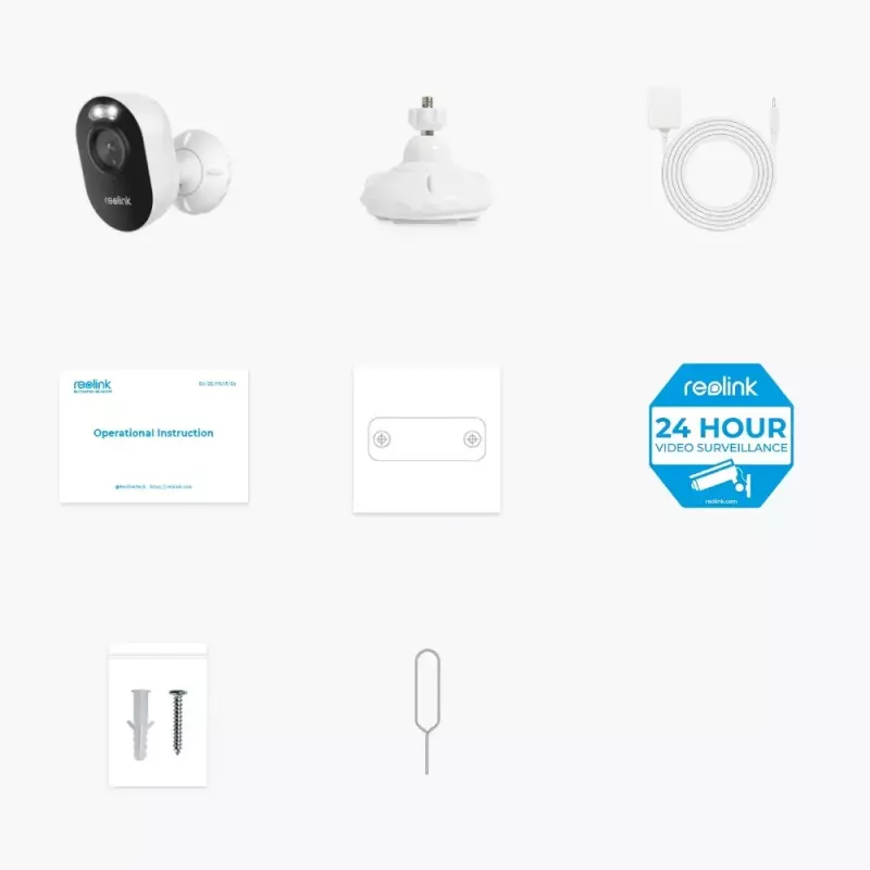IP-valvontakamera Reolink Lumus-sarja E430 4MP